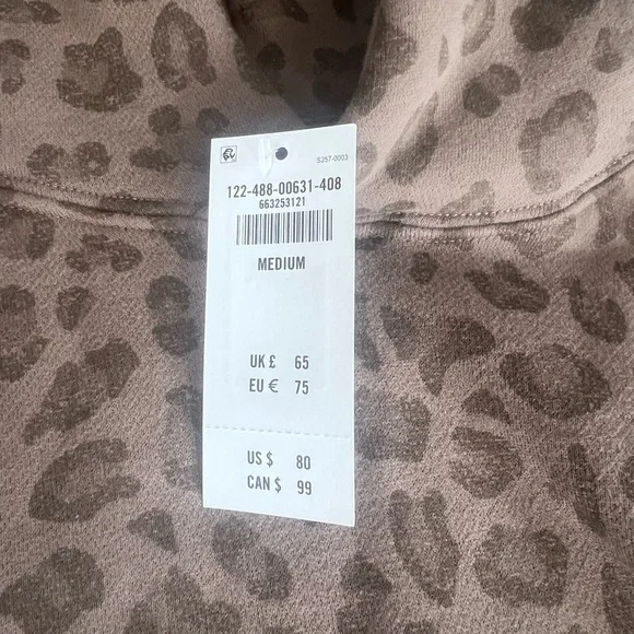 NWT Abercrombie Essential Popover Hoodie Sz Medium - Picture 8 of 12